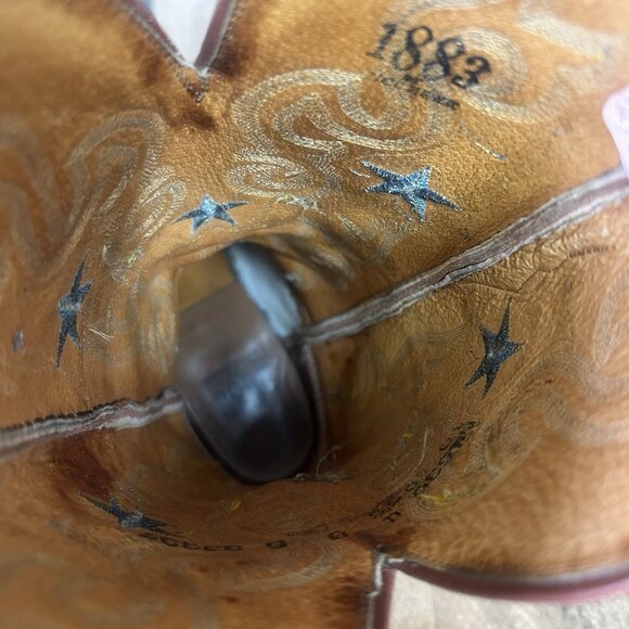 Lucchese N4535 Stars 1883 Western Cowboy Boots Womens 8 B - Picture 11 of 12